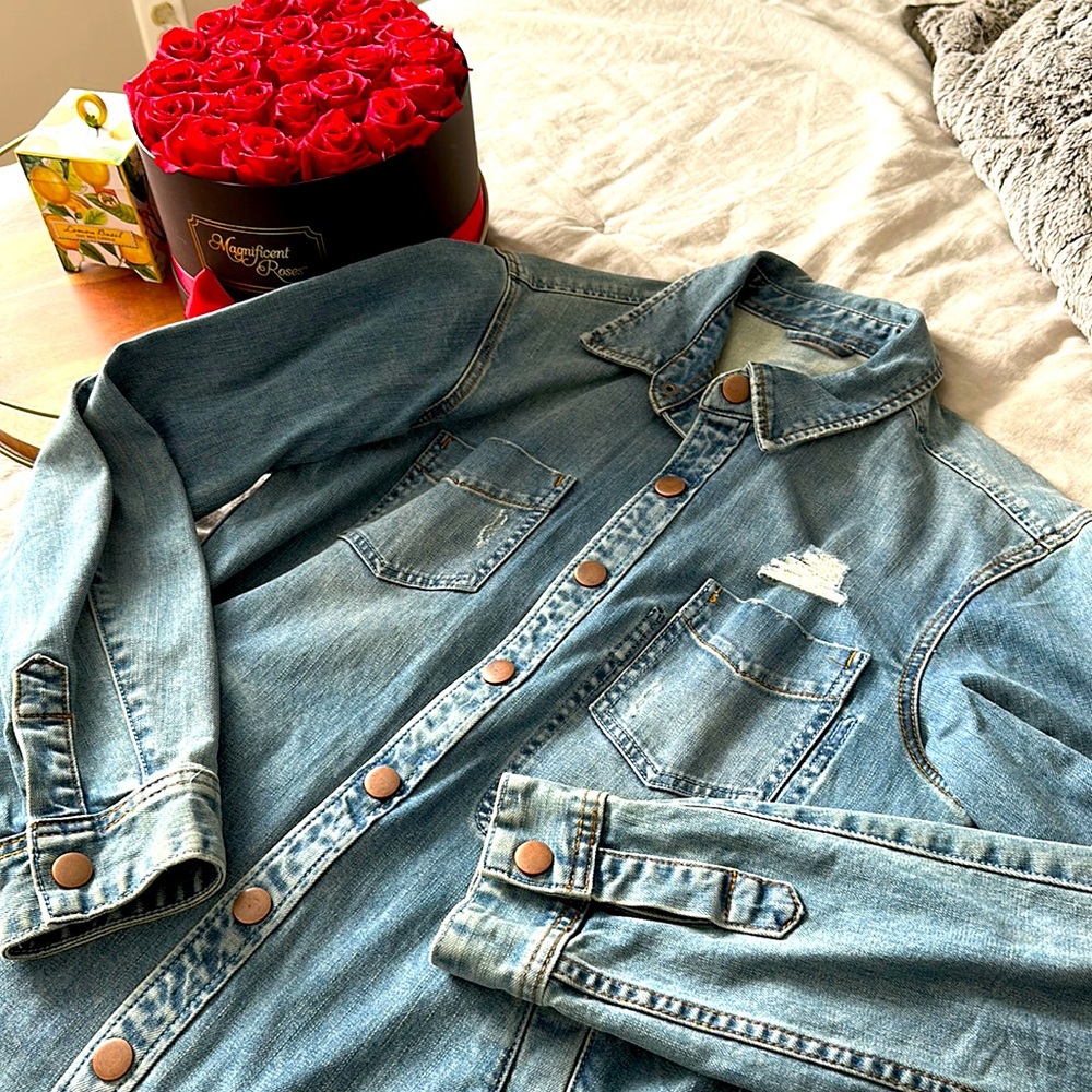 Jack Threads Jean Jacket Size Small - image 1